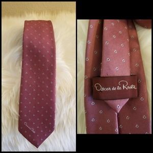 Oscar de la Renta mens tie